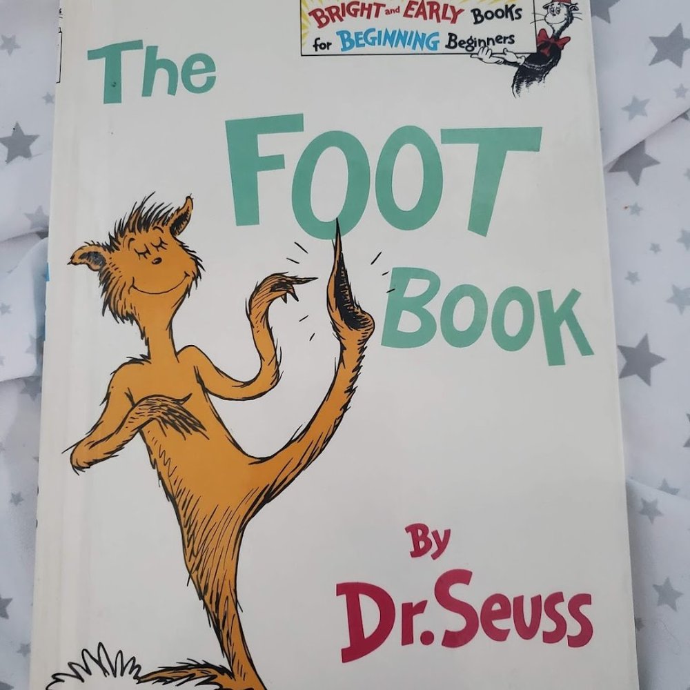Dr. Seuss Vintage Hard Back “The Foot Book”